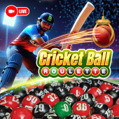 Cricket Ball Roulette on swerte77 slot